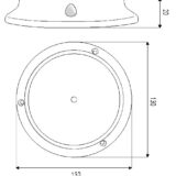 ECO 12 LED DIMENSIONS