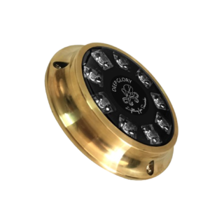 UNDERWATER BOAT LIGHT – BRASS – 9 LEDS