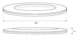 SURFACE MOUNTED DOWNLIGHT 6W DIMENSIONS