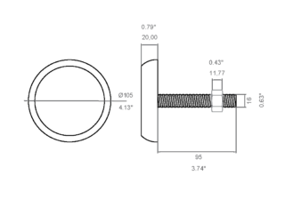 UW Boatlight Technical Drawing